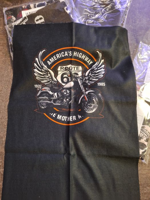 Komin chusta na moto