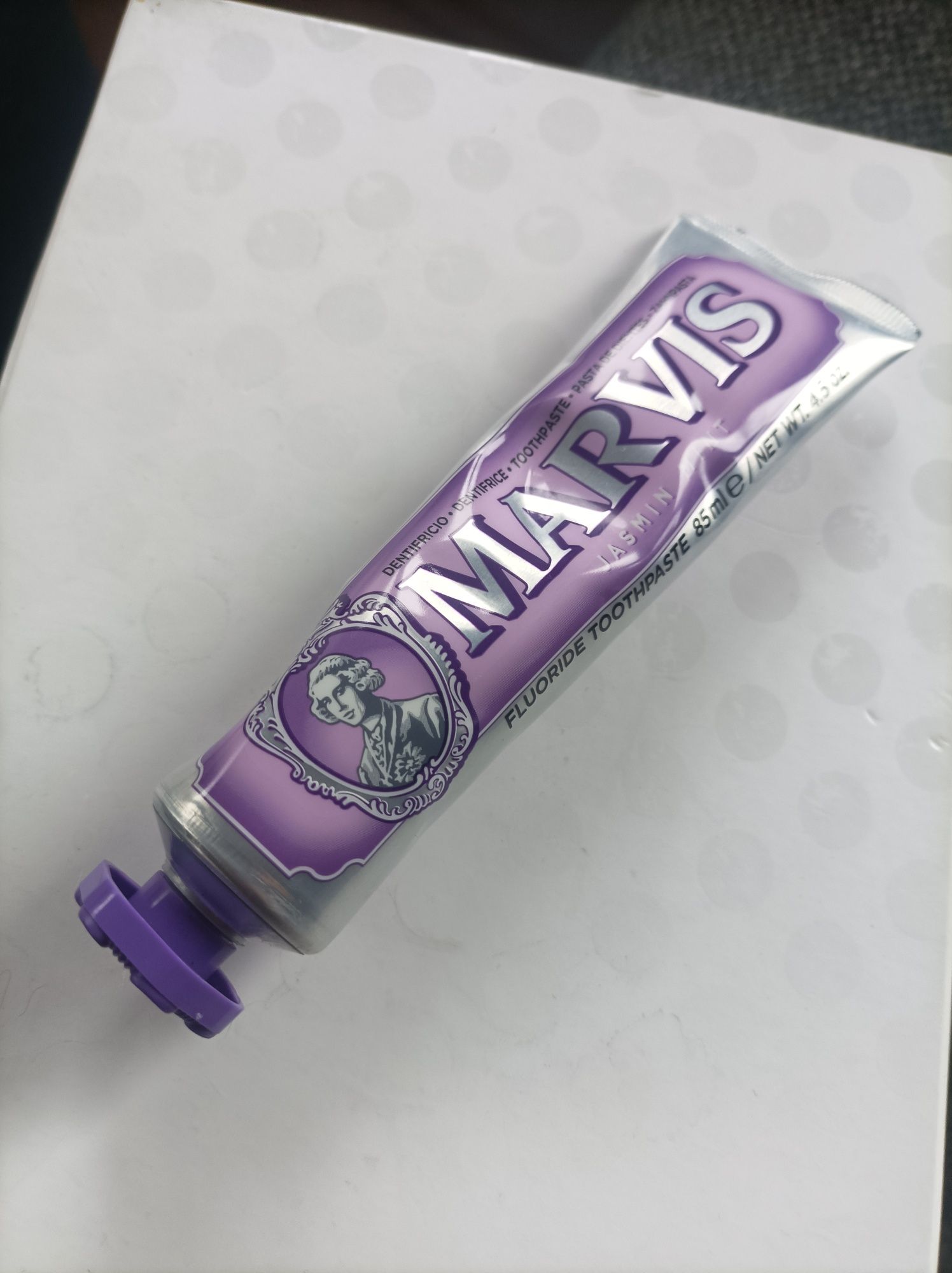 MARVIS JAŚMIN MIĘTA pasta do zębów z fluorem wybielająca 85 ml
