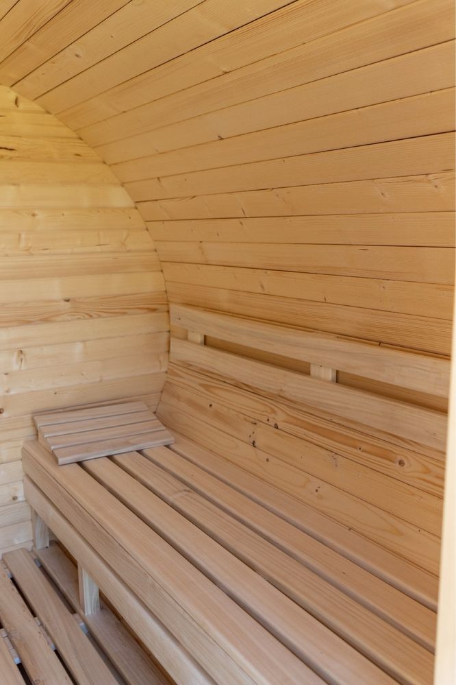 Sauna ogrodowa kompletna z piecem