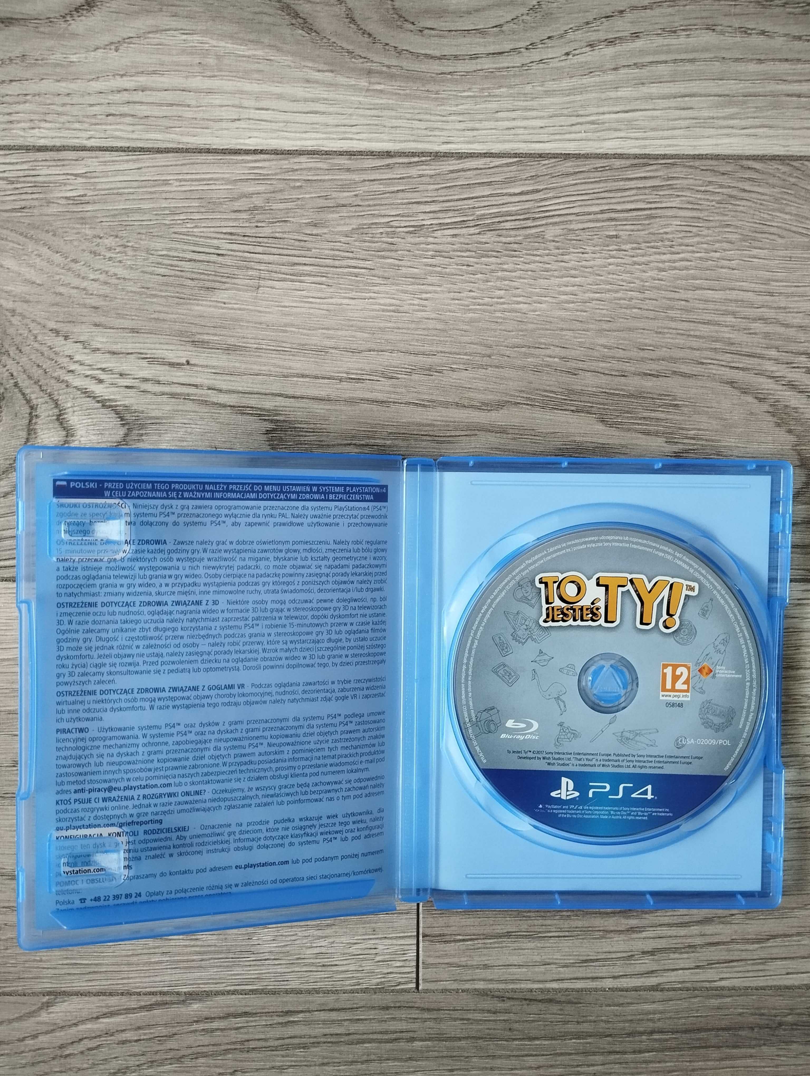 Gra To Jesteś Ty Polska Wersja PS4 Playstation
