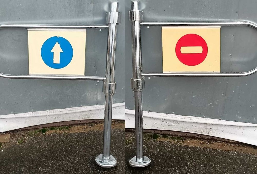 Металлические ТУРНИКЕТЫ для входа/выхода