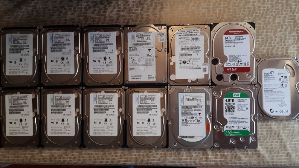 Discos SCSI / SATA Avariados