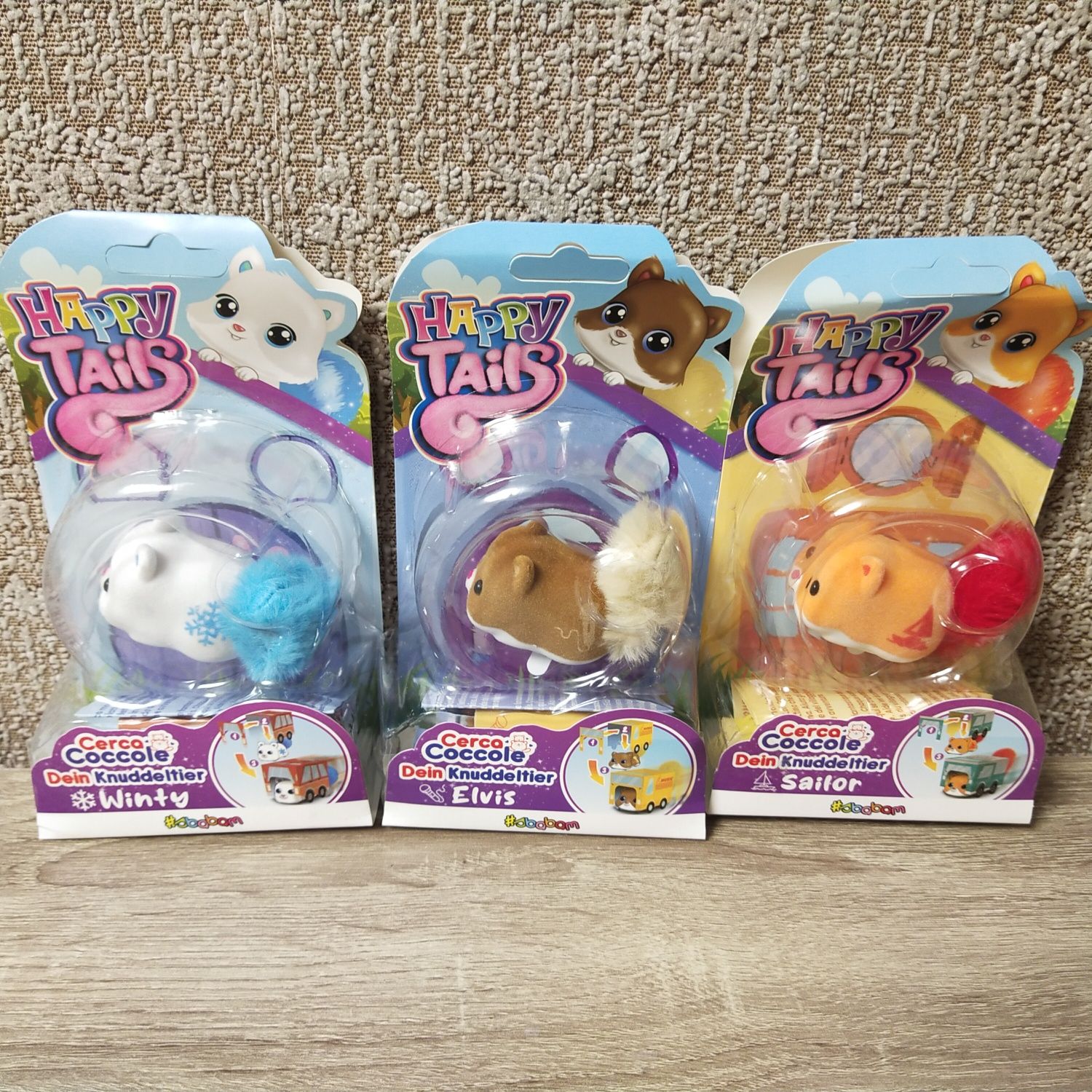 Happy Tails інтерактивні пухнасті білочки