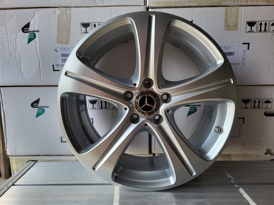 [1252] Felgi aluminiowe Oryginał MERCEDES 18 Cali 5x112 ET43 KLASA CE