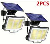 Rewelacyjny komplet lamp solarnych LED z czujnikami ruchu i pilotami!