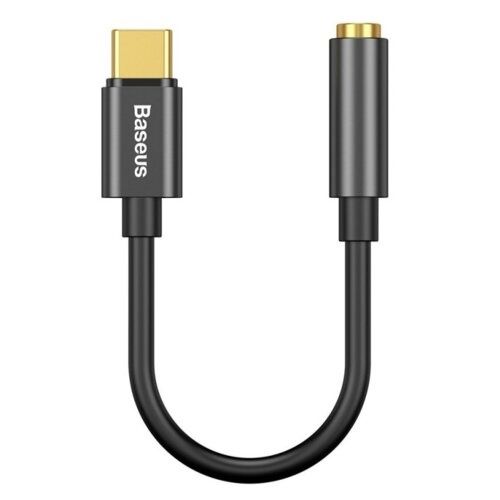 Adapter USB Typ-C - Jack 3.5 mm BASEUS Czarny