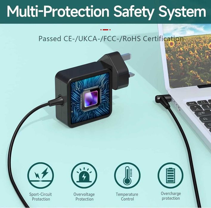 Adapter Ładowarka Zasilacz do laptopa Asus 45W 19V DL4519,0237 UK