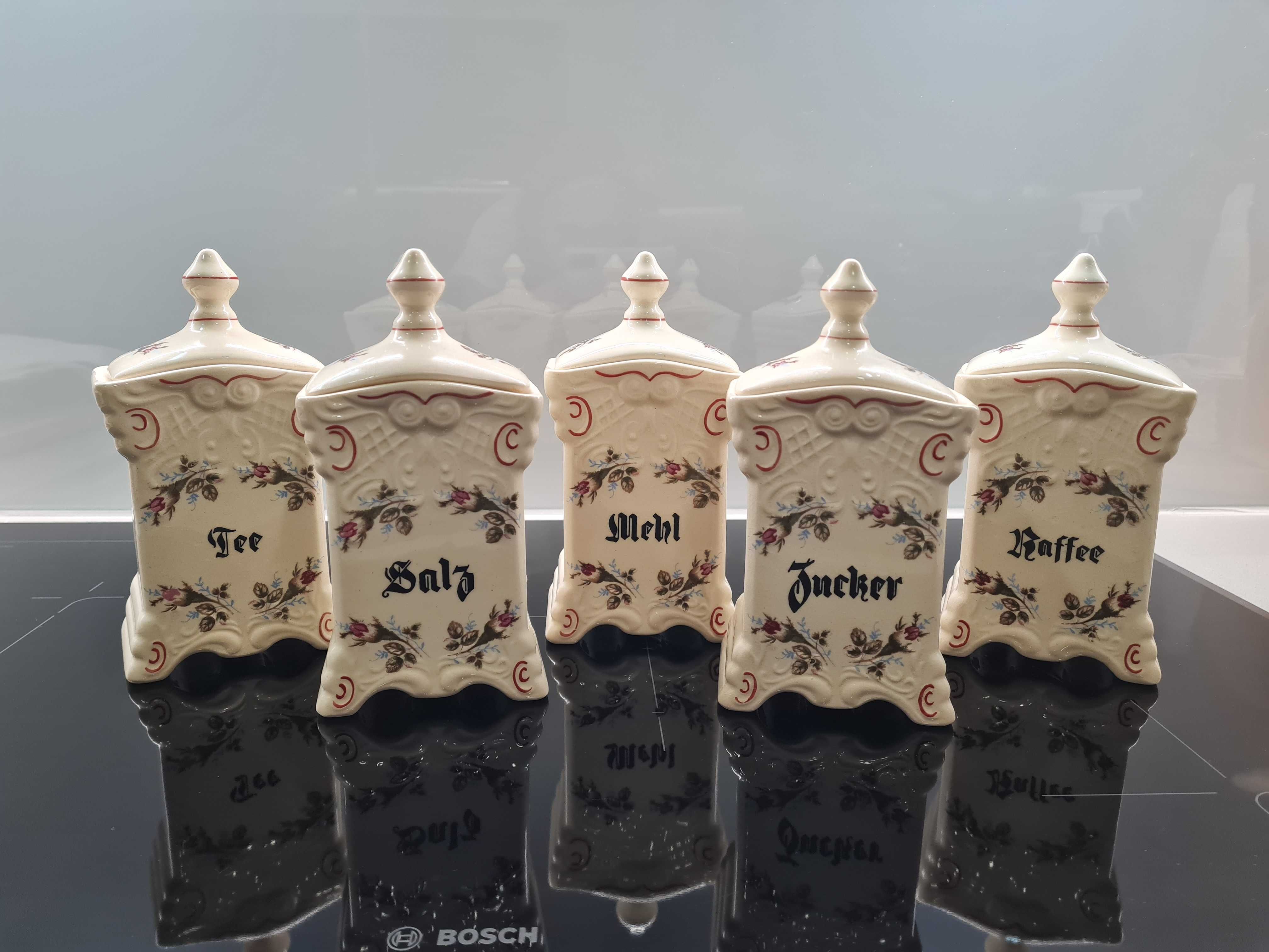 Pojemniki ceramiczne prl