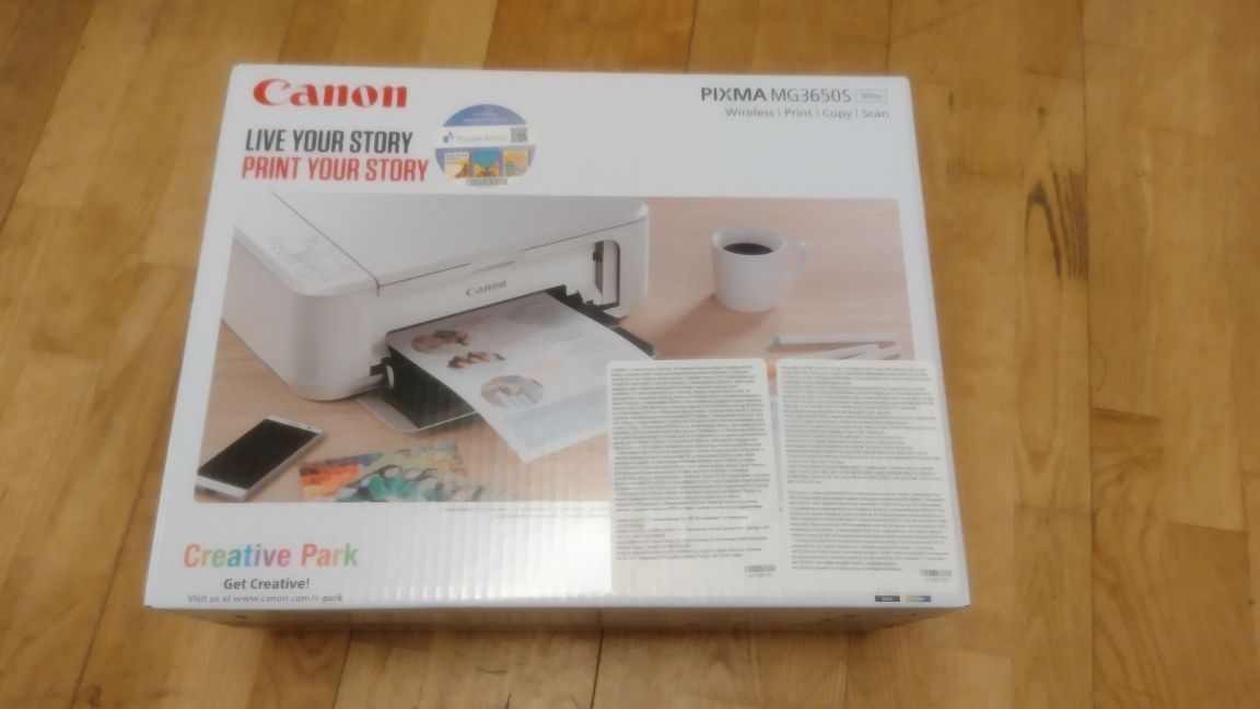 Urządzenie wielofunkcyjne Canon PIXMA MG3650S