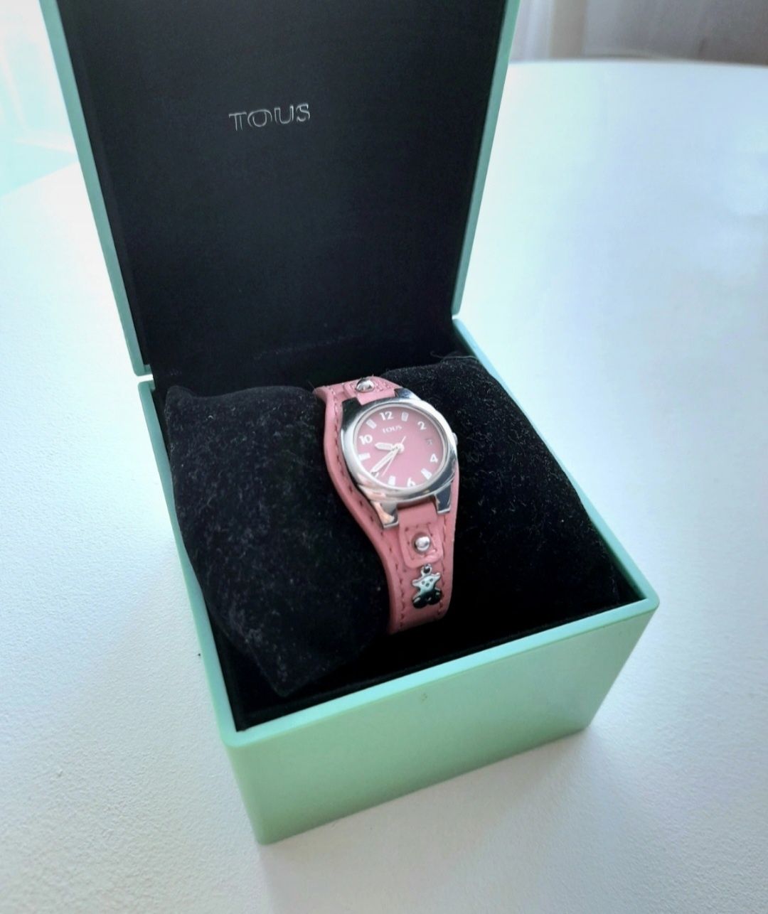 Oryginalny zegarek Tous różowy dziecięcy opakowanie oryginalne