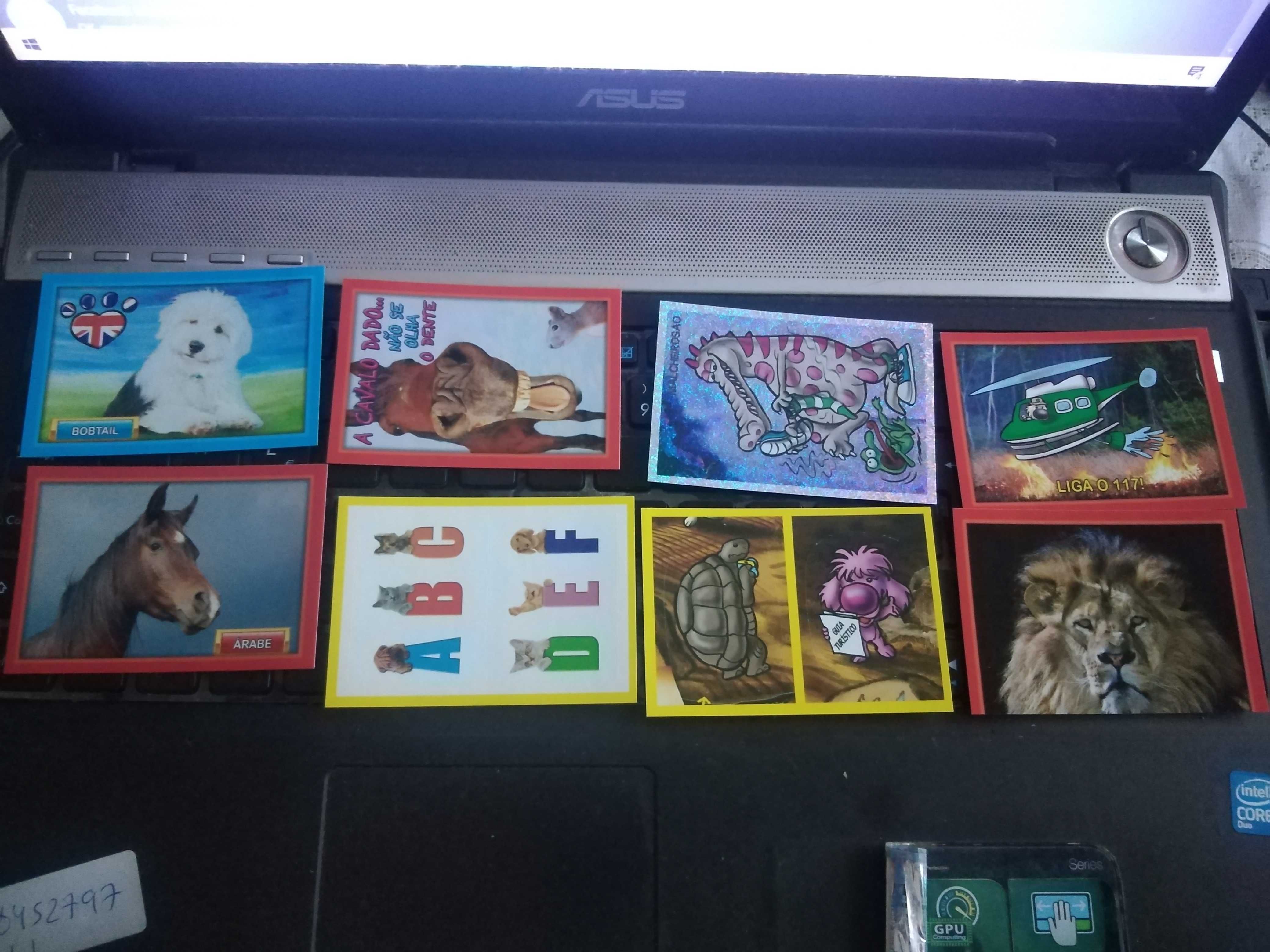 cromos de colecção animais