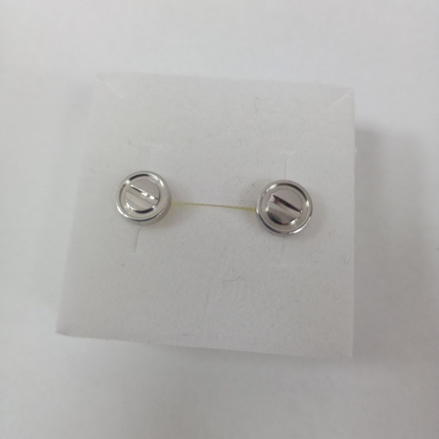 Kolczyki  Cartier Love Earring Pierced białe złoto 3,35g próba 750