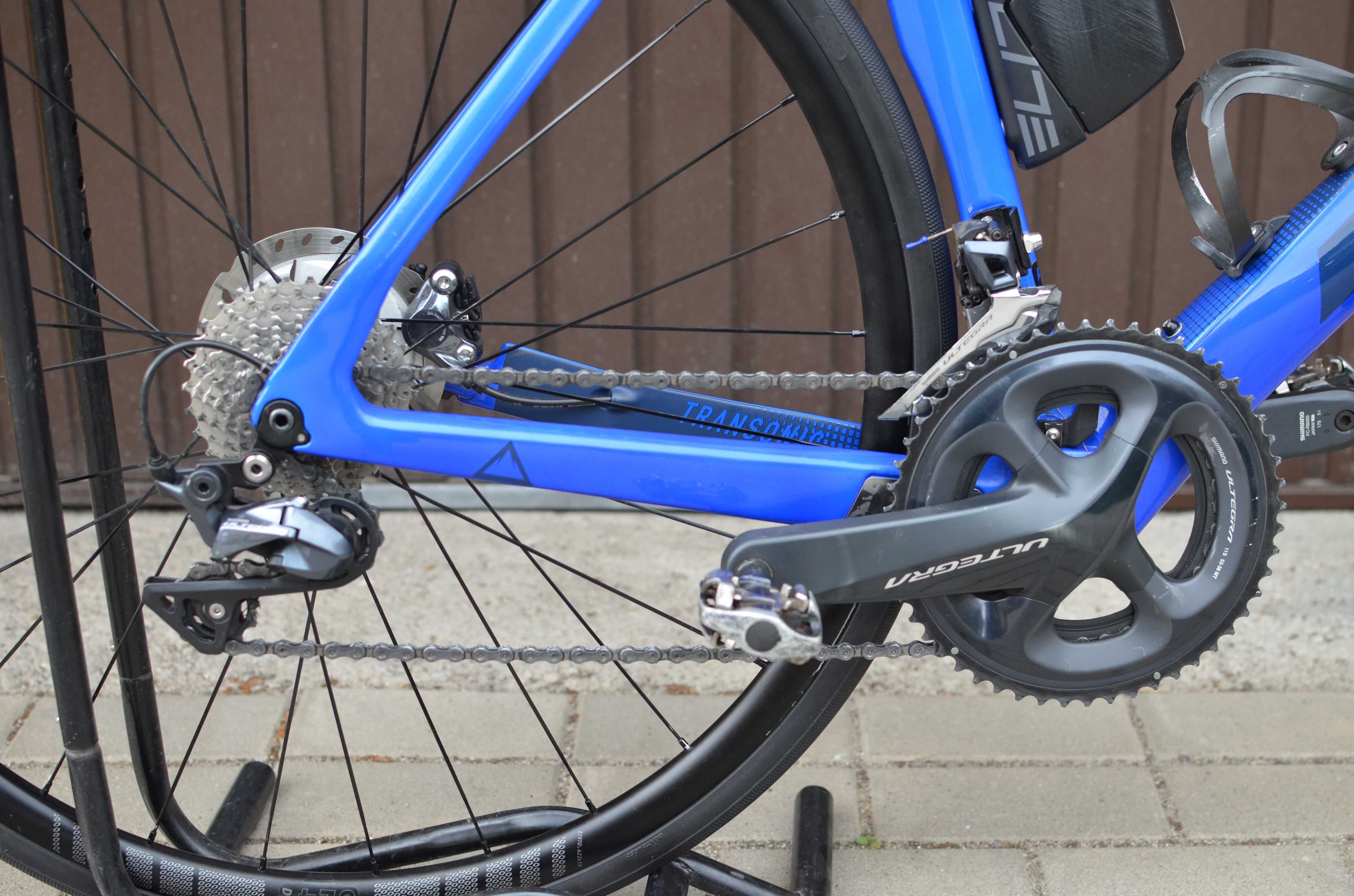 Rower szosowy Fuji transonic 2.3 disc 2020 58 ultegra aero pomiar mocy