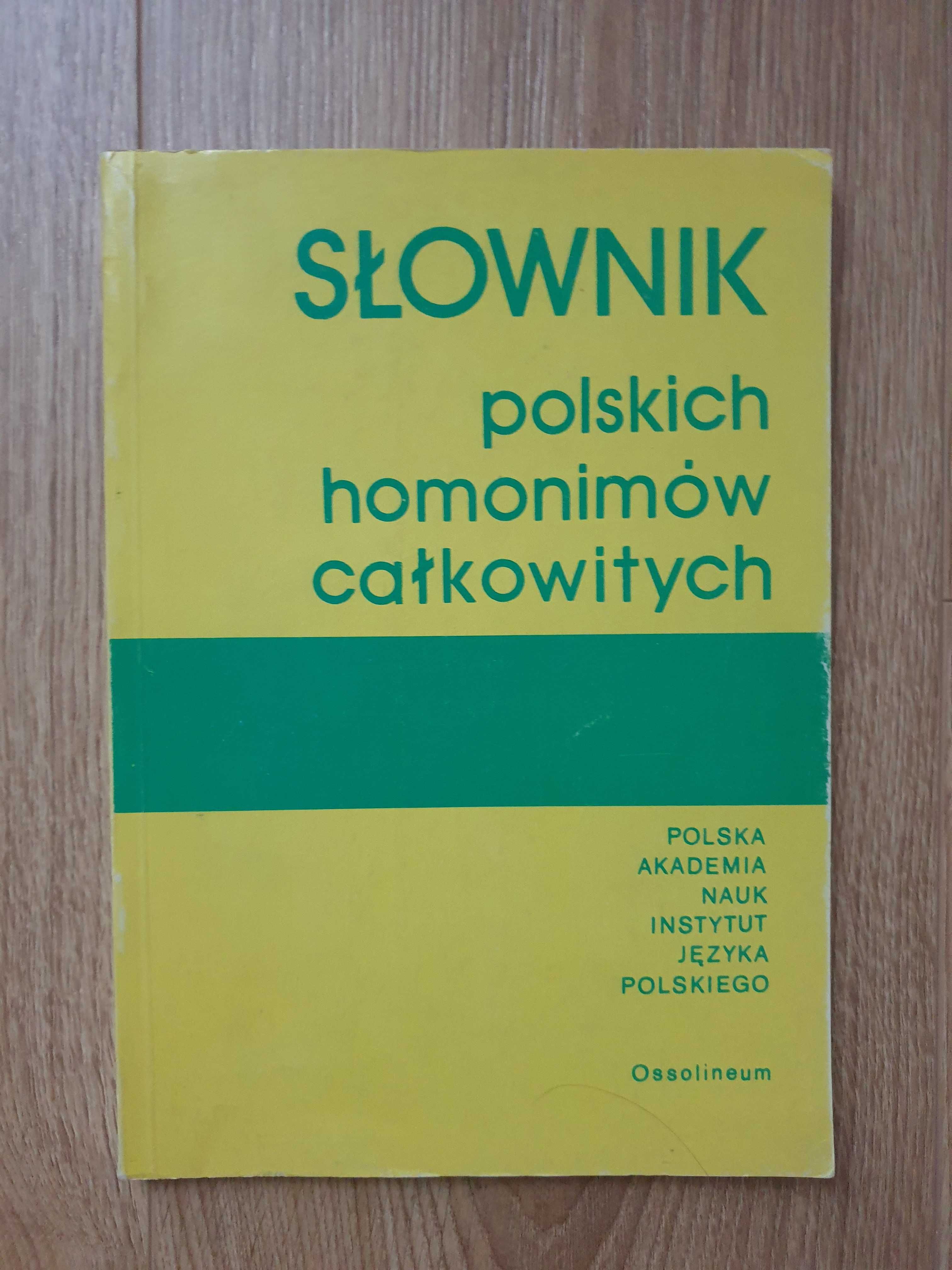 Słownik polskich homonimów całkowitych