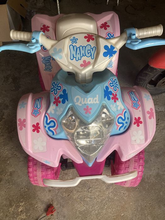 Moto 4x4 Rosa - Nancy Quad