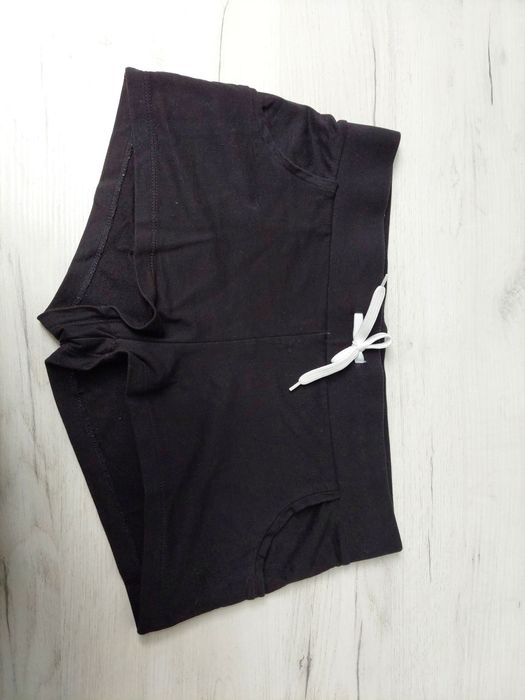 Czarne szorty dresowe S H&M krótkie spodnie