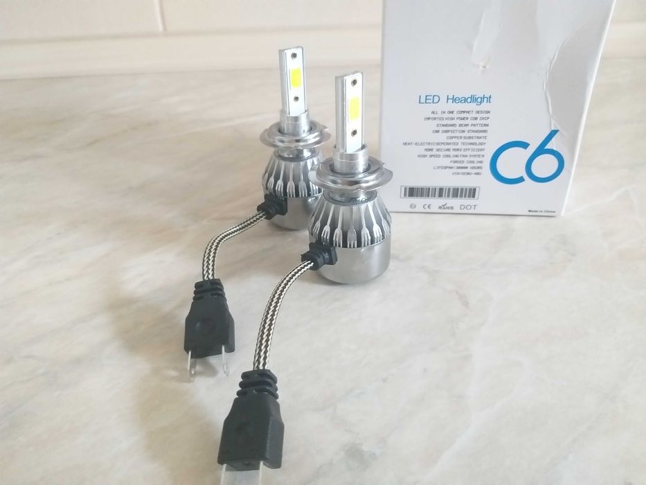 Лампа світодіодна C6 H7