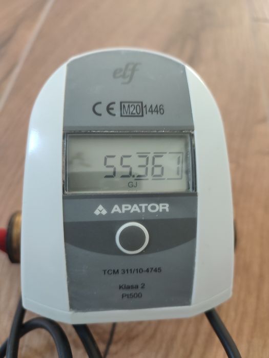 Ciepłomierz Licznik Ciepła Apator ELF 3/4" 0,6m3/h