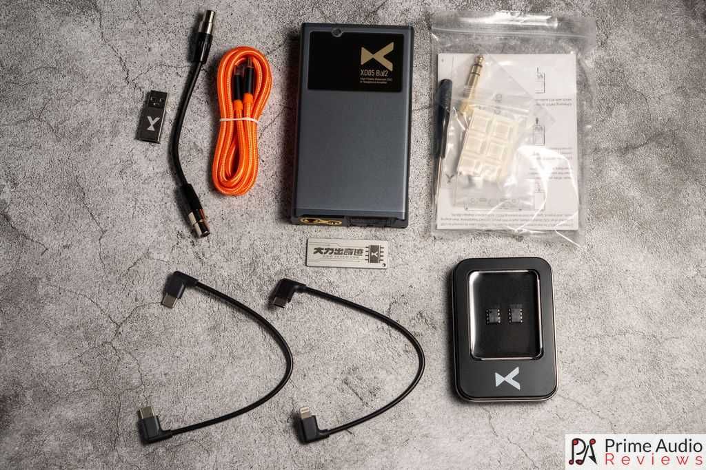 XDuoo XD05 BAL2 DAC Headphone AMP BT5.1 AptX LDAC 1.5W Output 5000mAh