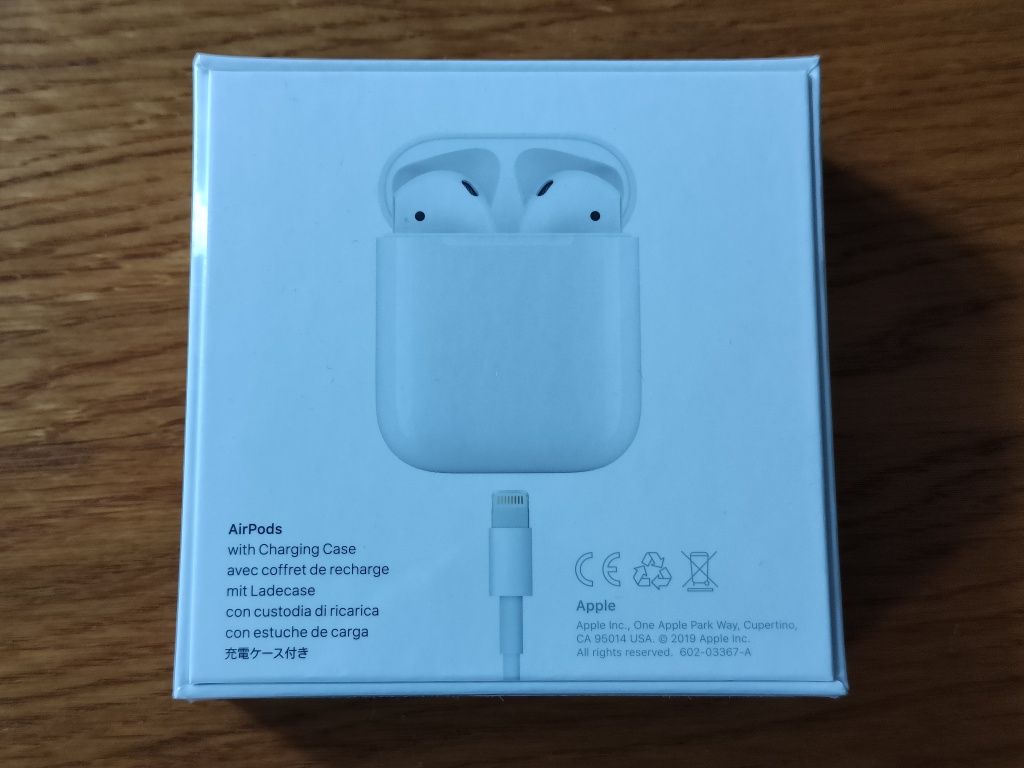 Наушники оригинал Apple AirPods (2nd Generation) MV7N2AM/A