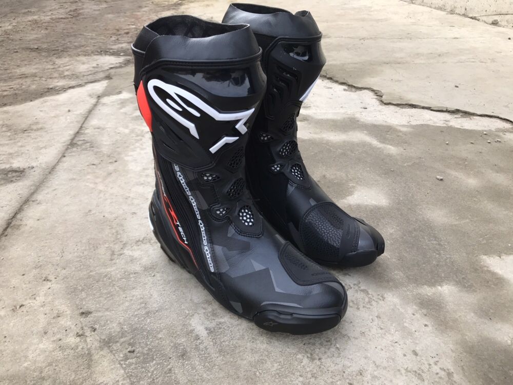 Alpinestars Supertech R Black/grey/red НОВЫЕ.