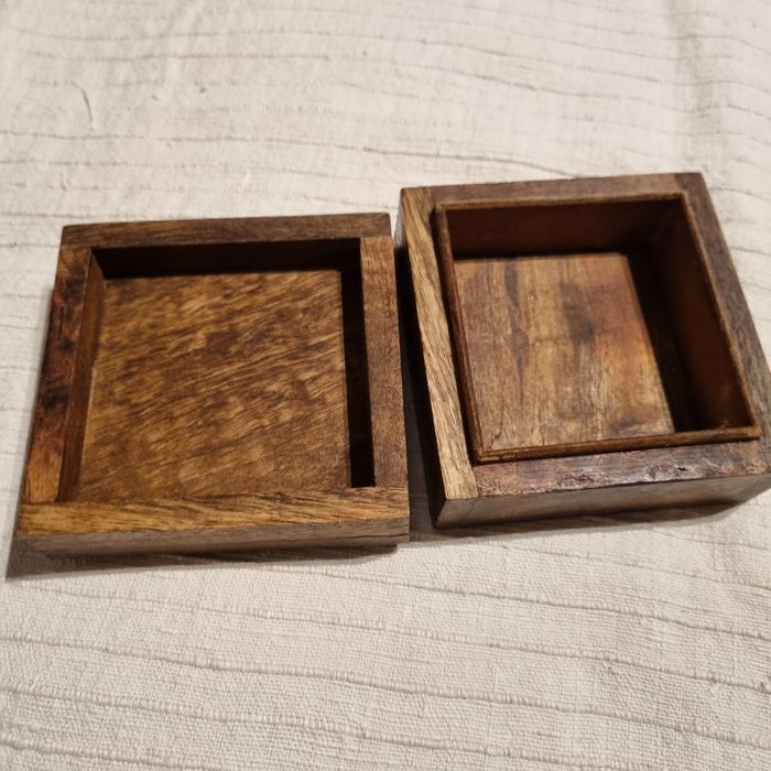 Caixa em madeira  vintage