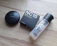 mac cosmetic studio fix powder NC15 prep + prime fix + baza