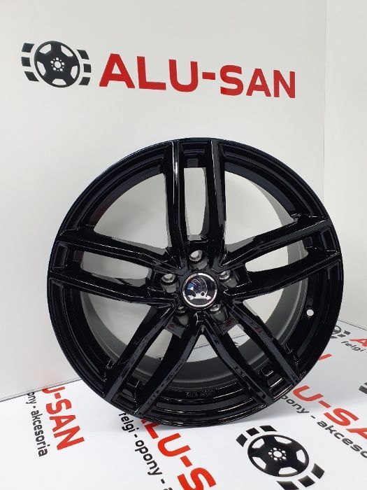 NOWE alufelgi SKODA 17" 5x100 Fabia Kamiq Octavia Rapid Scala Roomster