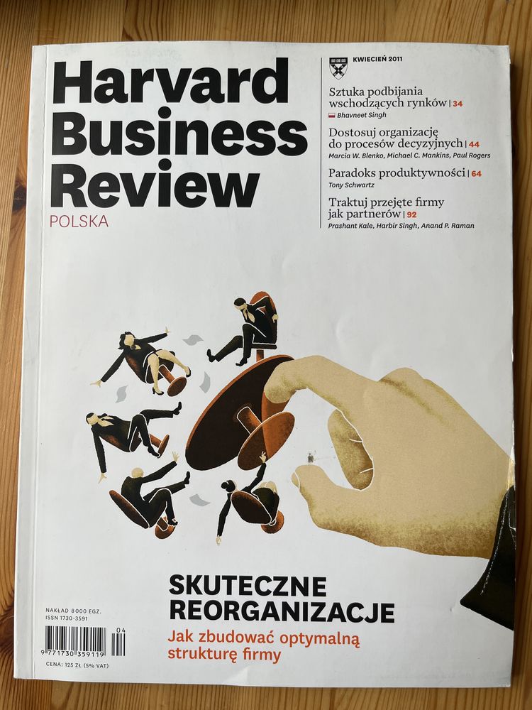 Magazyn Harvard Business Review Polska 4 szt