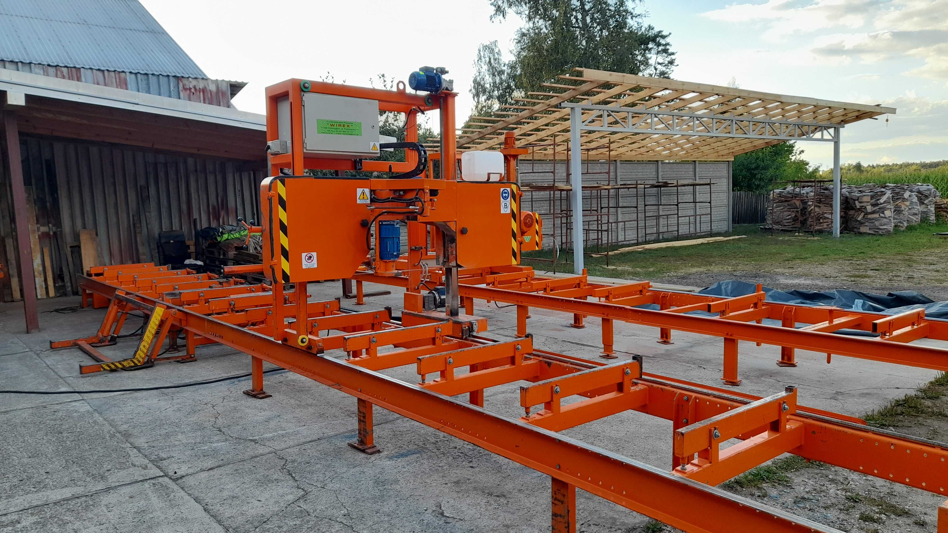Trak taśmowy Wirex CZ-1 * Hydraulika (wood-mizer)