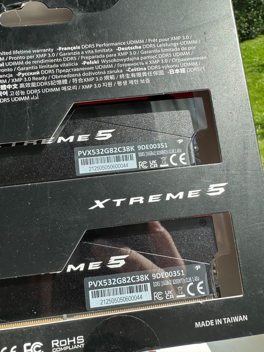 Pamięć RAM DDR5 Patriot Viper Xtreme 5 32GB (2x16GB) 8200 MHz CL38
