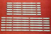Set 12x Strip para TV LED Samsung LM41-003/34A LM41-003/35A Novo
