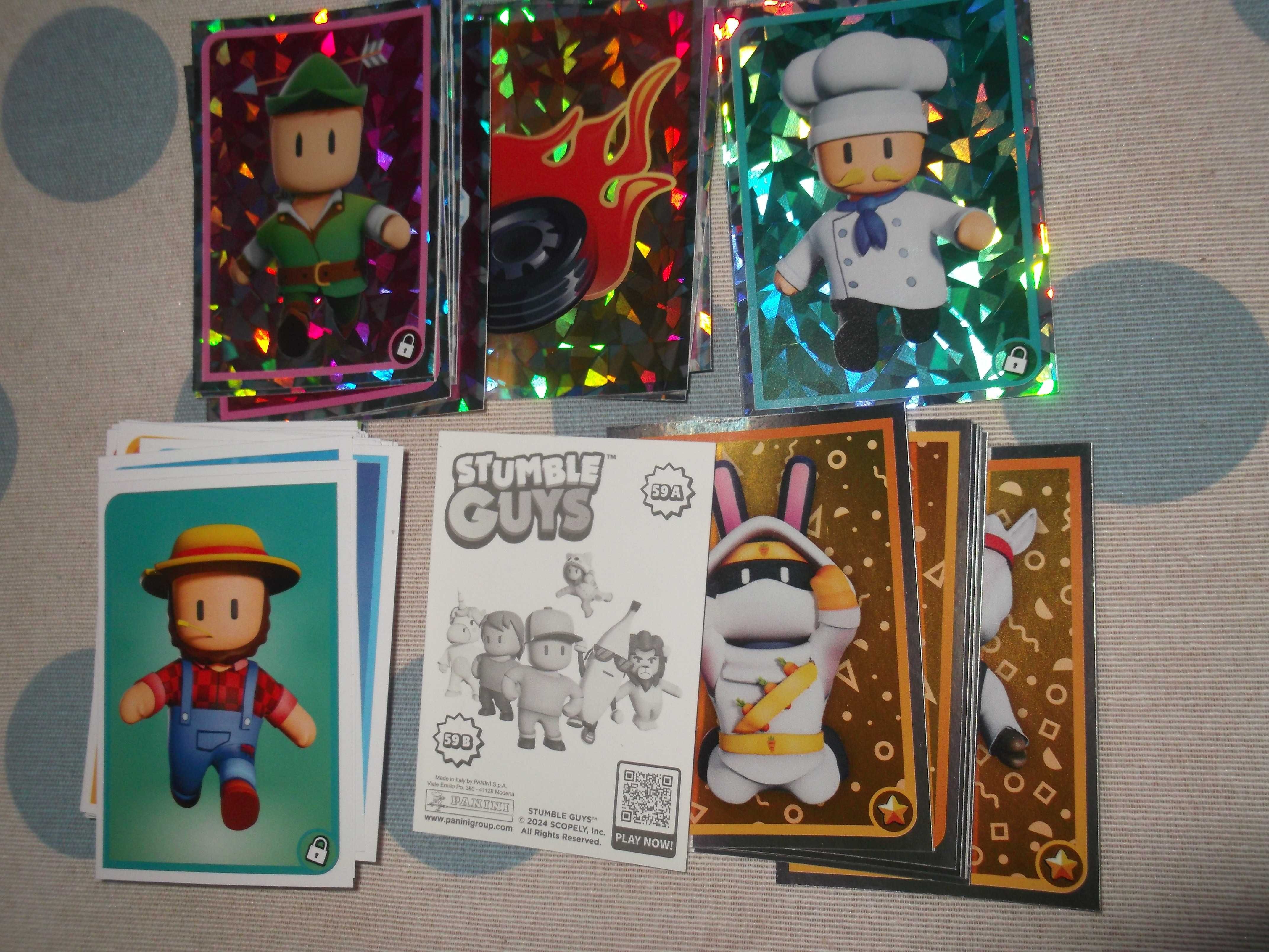 Cromos da Panini Stumble Guys