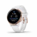 Zegarek sportowy Smartwatch GARMIN Venu 2S (Złoto - biały)