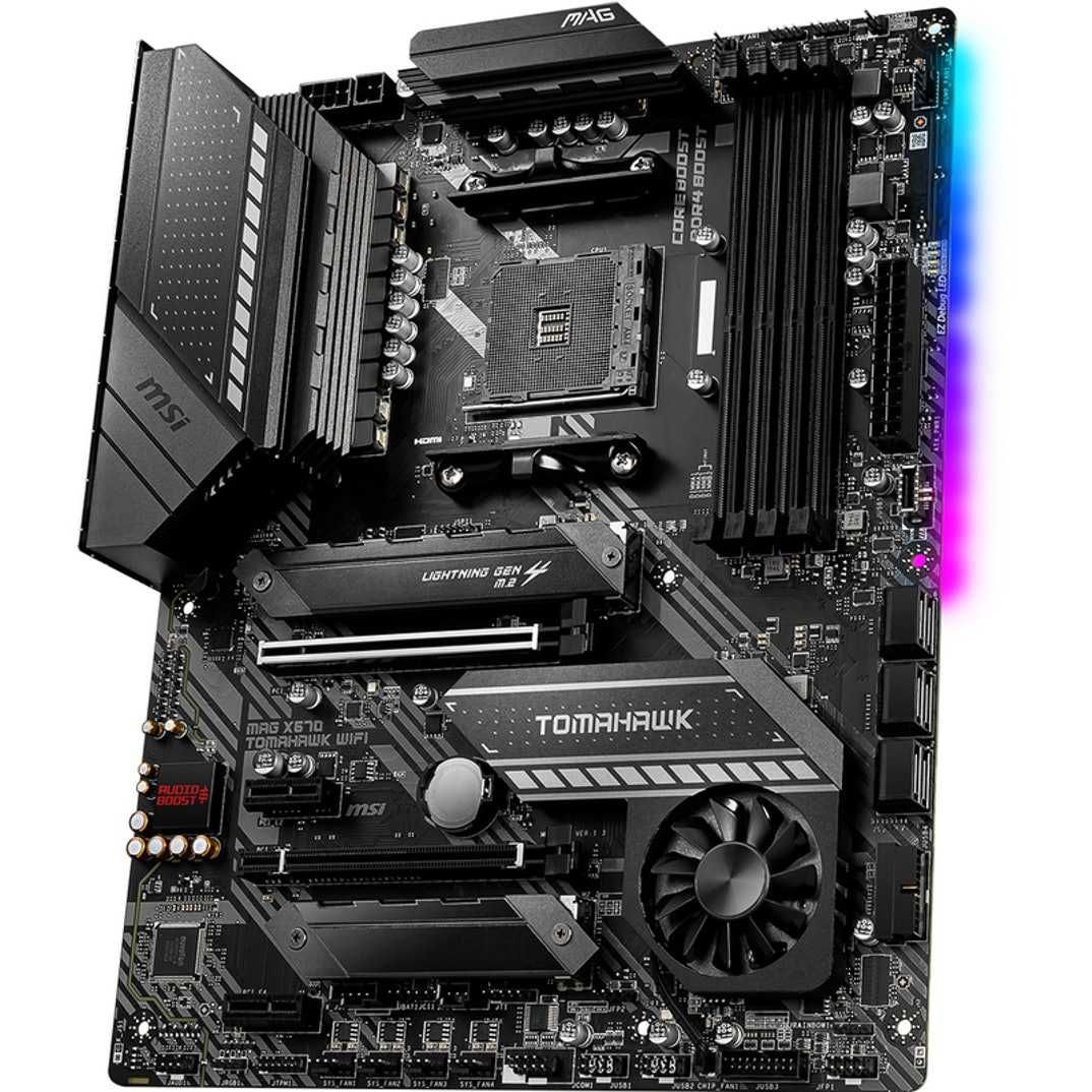 Motherboard MSI MAG X570 TOMAHAWK WIFI AMD Ryzen RGB - Selada