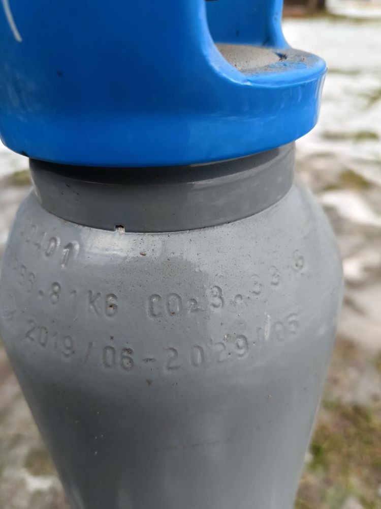 Butla do co2 z legalizacją do 2029