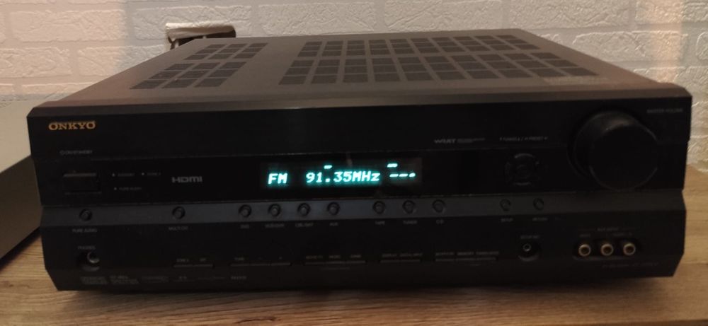 Amplituner Onkyo TX SR506 + zestaw głośników M Audio