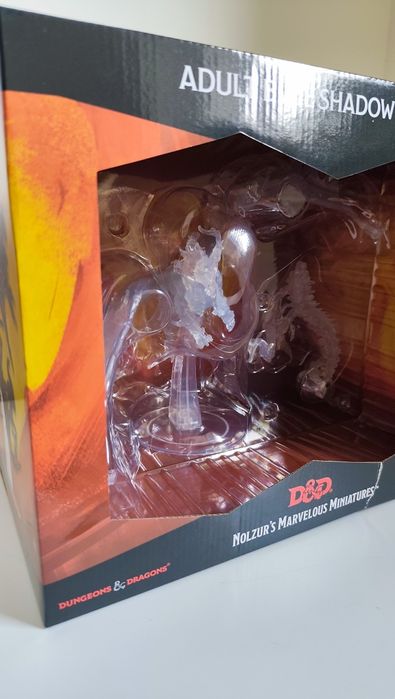 Figurka Dungeons & Dragona nowa Adult Blue Shadow Dragon, zafolionana