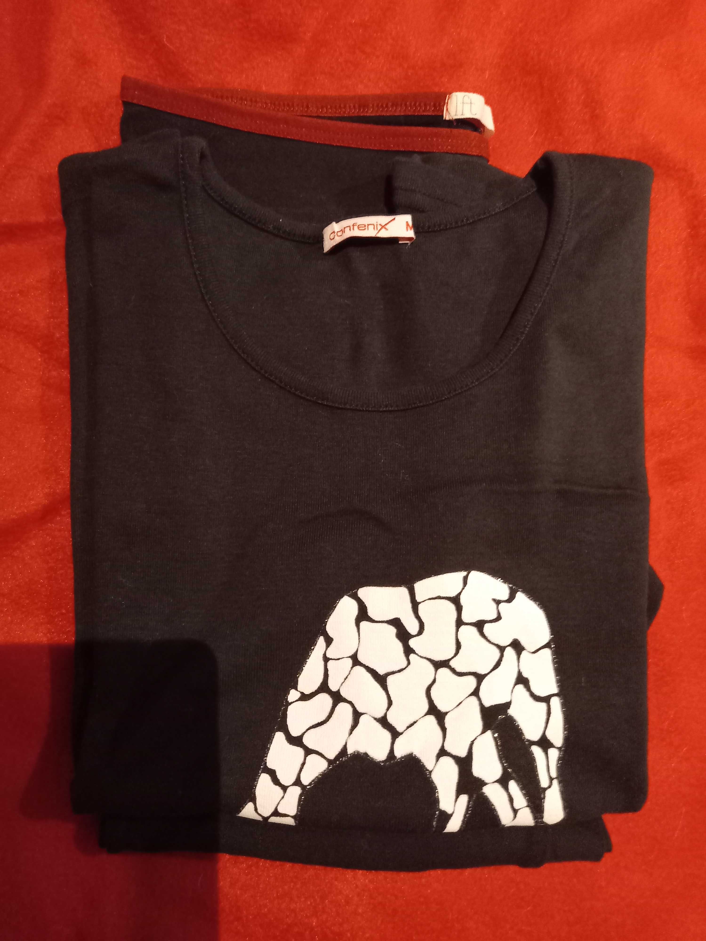 Pijama de raparigďa - preto e branco - M - Confenix