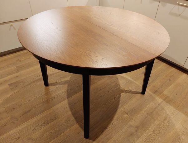 NOWY Stół okrągły drewno 120 cm MEBLE BUKOWSKI