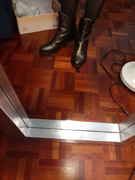 Cubanas bota 37, castanho dourado (Old Gold)