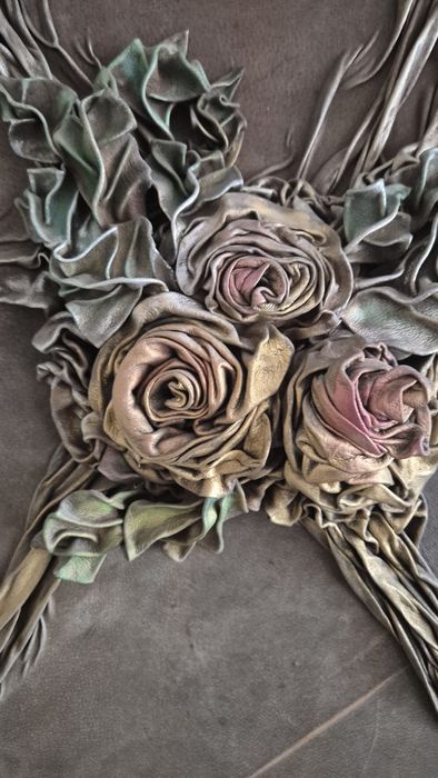 Piękny obraz ze skóry