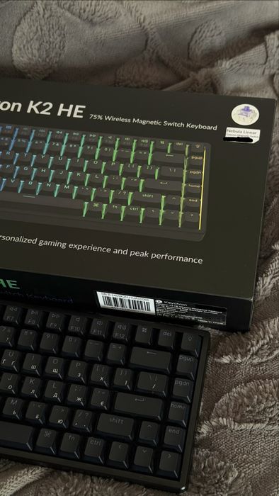 Клавиатура keychron k2 he black