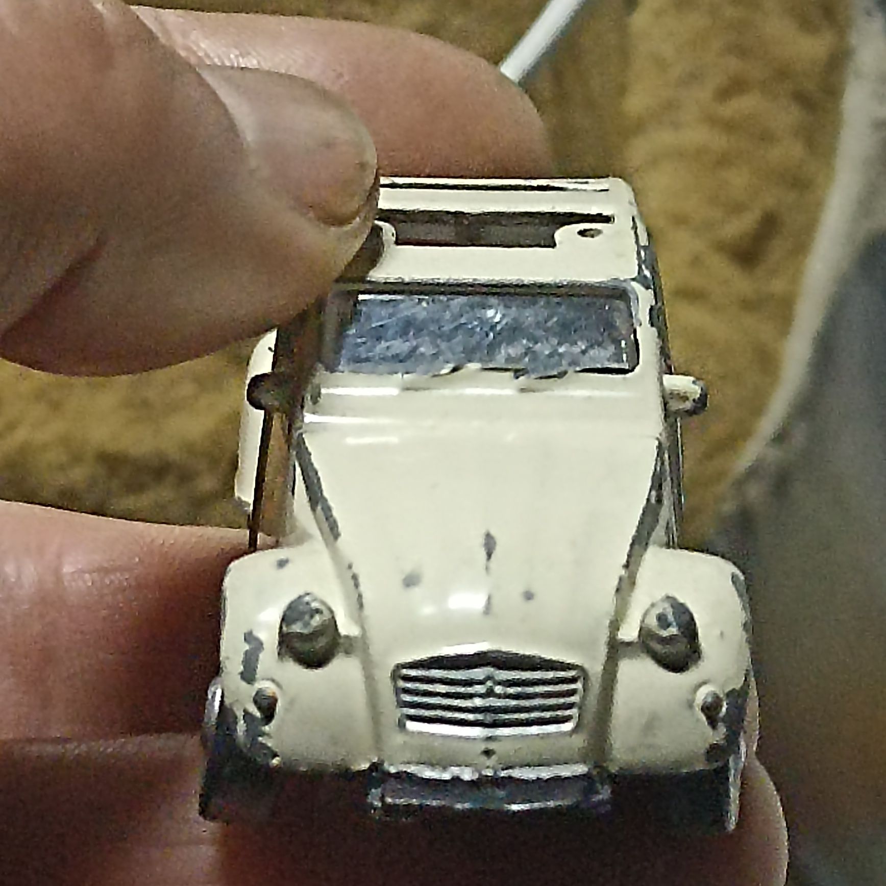 Miniatura de Citroen 2cv em Ferro