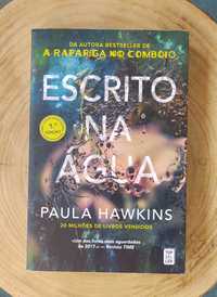 Livro Escrito na Água de Paula Hawkins