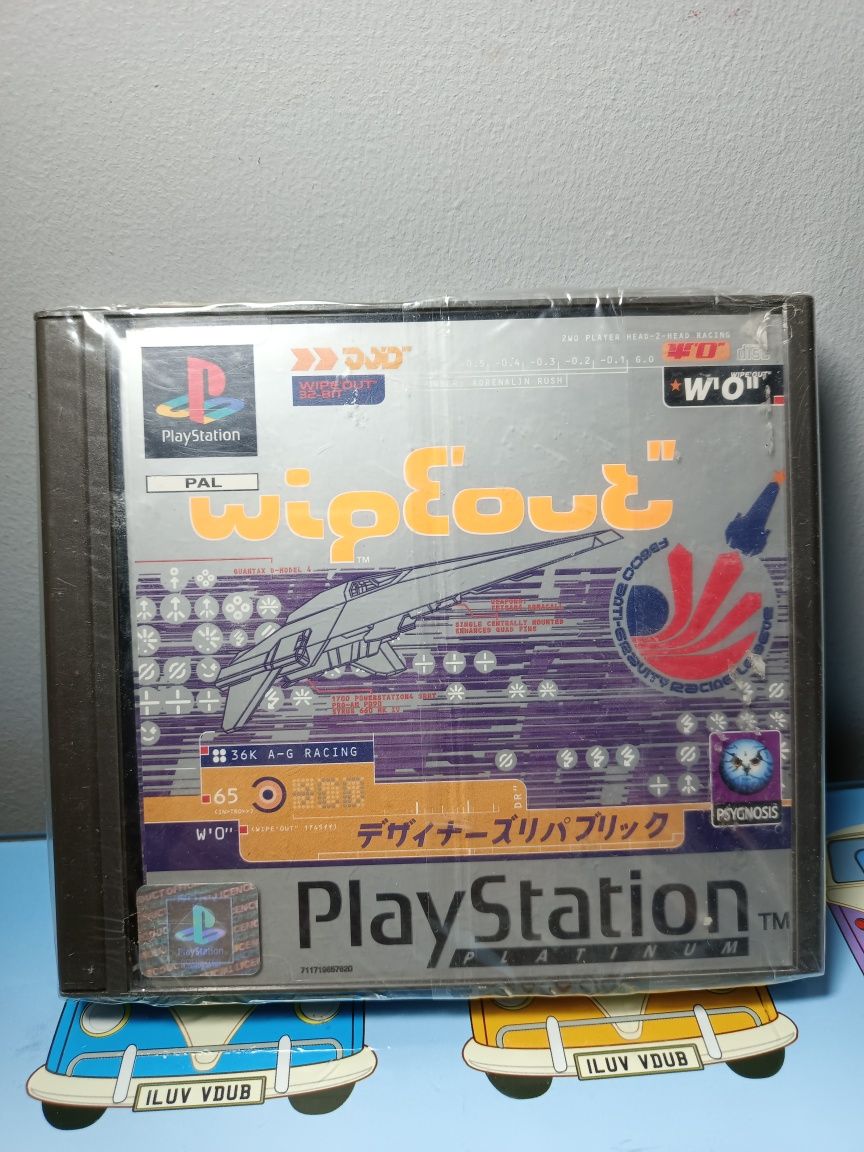 Wipeut ps1 Psx PlayStation 1 3xA