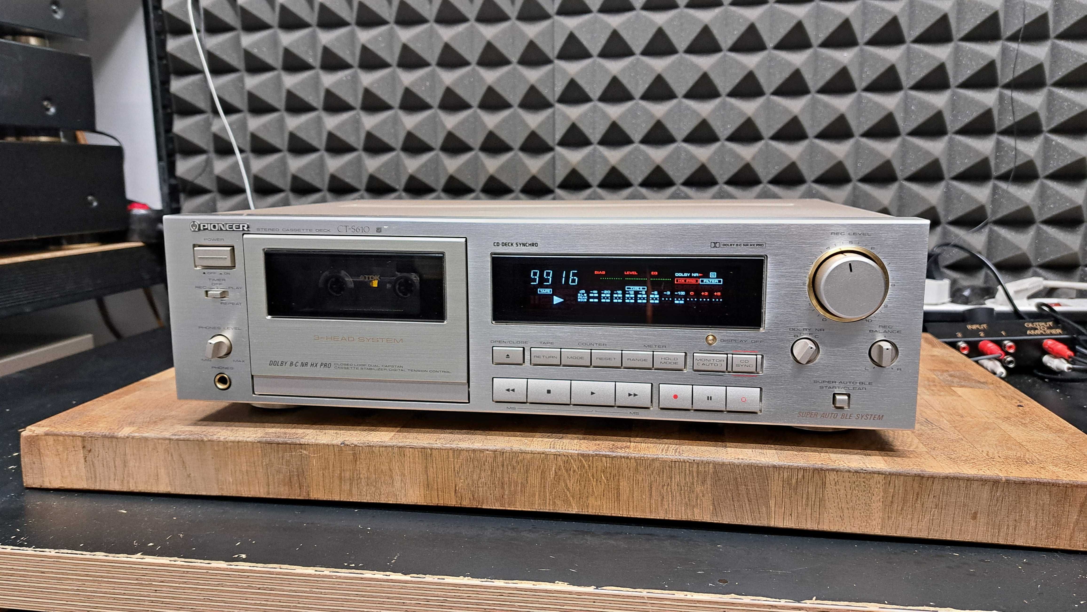 Deck Pioneer CT-S610-G 3head