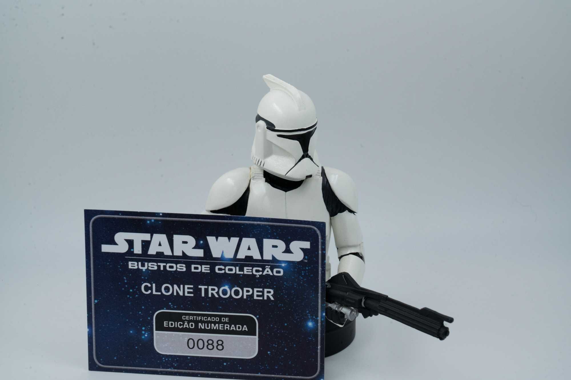 Busto Clone Trooper   Star Wars - Planeta Diagostini