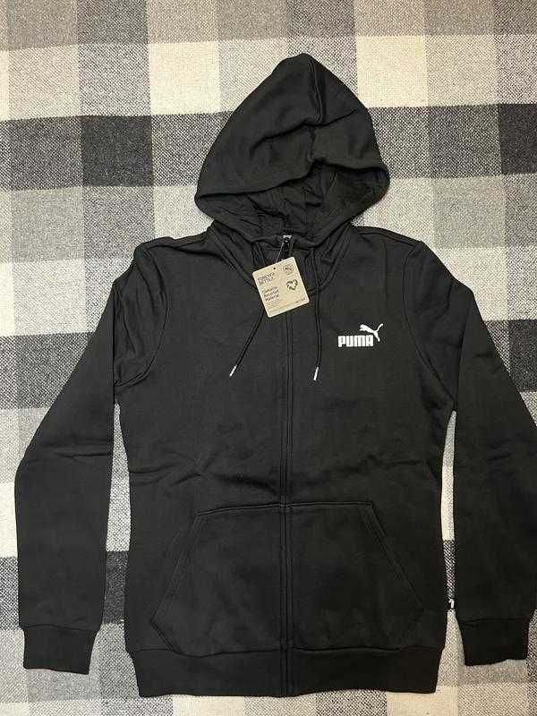 Черное Женское зип-худи Puma full-zip women’‎s hoodie новое оригинал