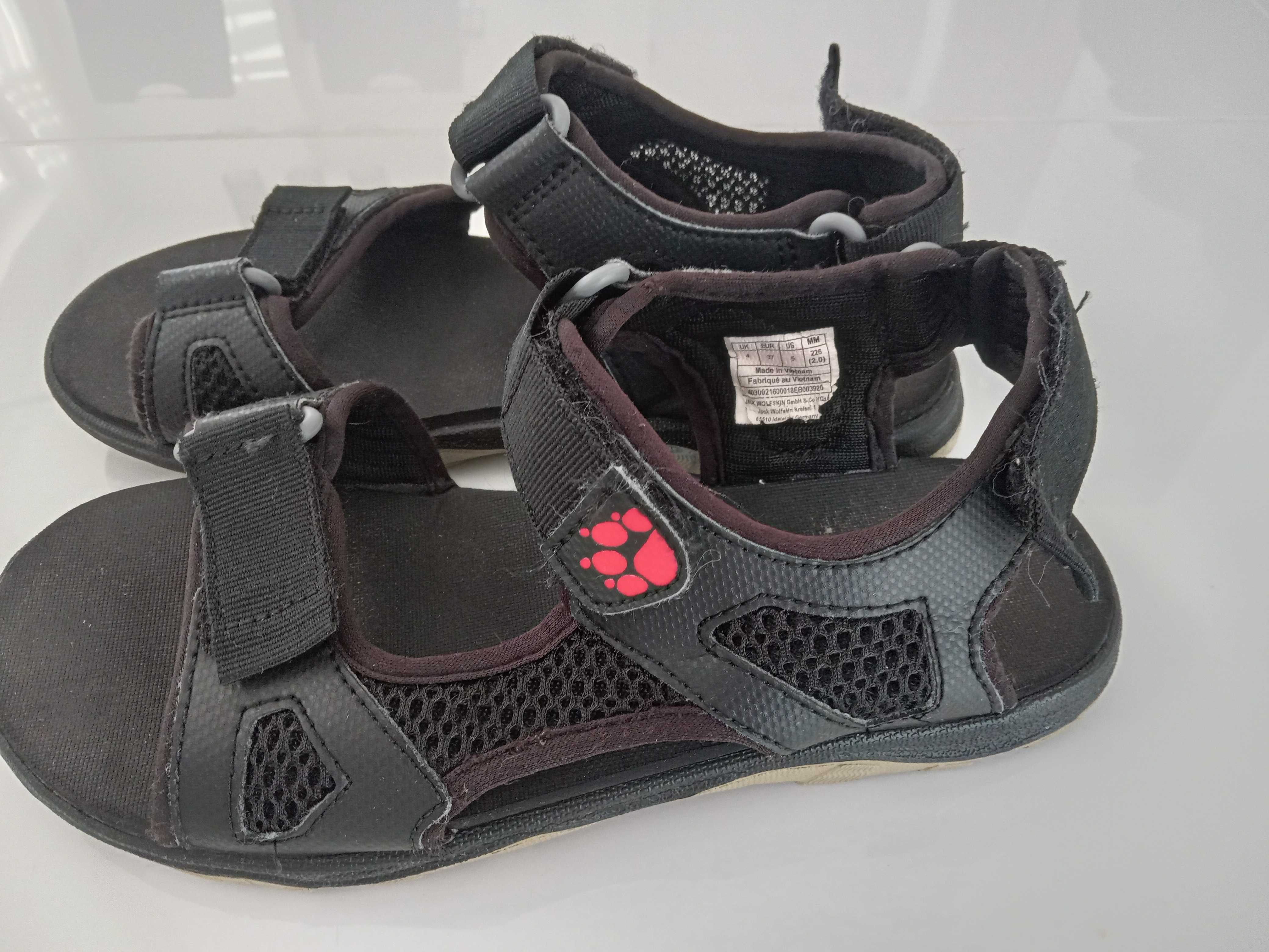 Jack Wolfskin sandały 37 dziecięce